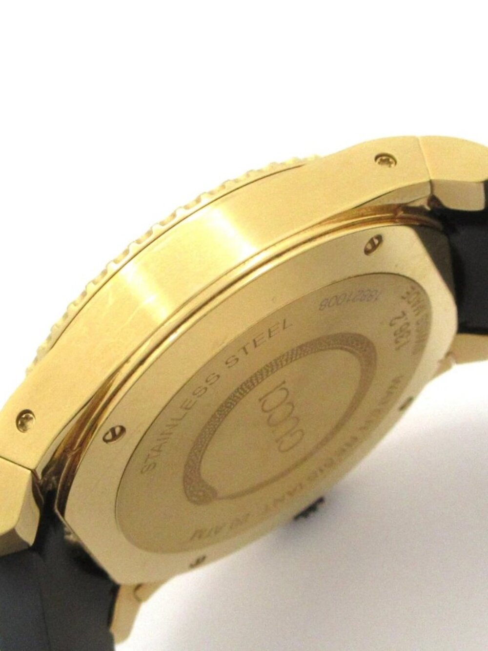 GUCCI Dive Watch YA136219 Unconfirmed Black Men's Wrist Watch - Picture 10 of 13